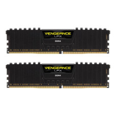 Corsair 16 GB (2x8GB) DDR4 3000 MHz Vengeance LPX Black (CMK16GX4M2D3000C16)
