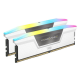 Corsair 32GB (2x16GB) DDR5 6000MHz Vengeance RGB White (CMH32GX5M2D6000C36W)