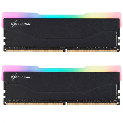 Exceleram 32 GB (2x16GB) DDR4 3000 MHz RGB X2 Series Black (ERX2B432306CD)