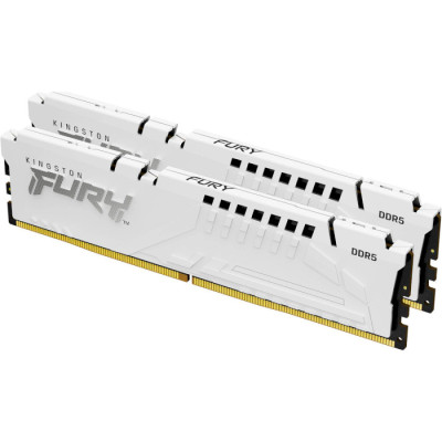 Kingston FURY 64 GB (2x32GB) DDR5 6000 MHz Beast EXPO White (KF560C30BWEK2-64)