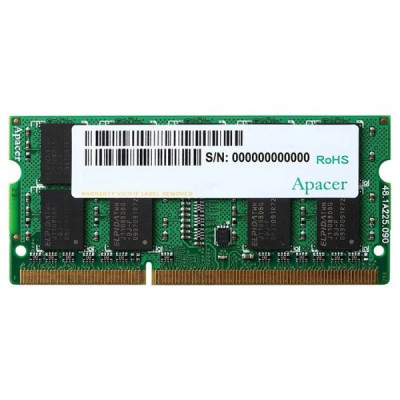 Apacer 4 GB SO-DIMM DDR3L 1600 MHz (DV.04G2K.KAM)