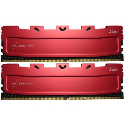 Exceleram 16 GB (2x8GB) DDR4 3000 MHz Red Kudos (EKRED4163016AD)