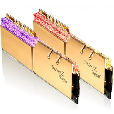 G.Skill 32 GB (2x16GB) DDR4 3600 MHz Trident Z Royal (F4-3600C16D-32GTRGC)