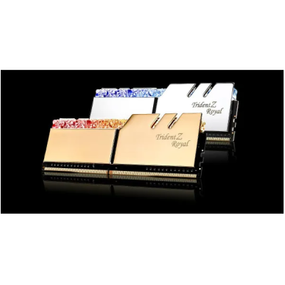 G.Skill 32 GB (2x16GB) DDR4 3600 MHz Trident Z Royal (F4-3600C16D-32GTRGC)