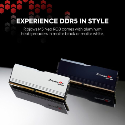 G.Skill 32 GB (2x16GB) DDR5 6000 MHz Trident Z5 Neo RGB (F5-6000J2836G16GX2-TZ5NR)