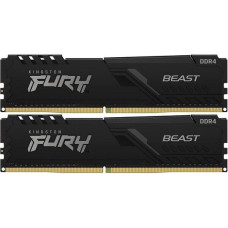 Kingston FURY 16 GB (2x8GB) DDR4 3200 MHz Beast Black (KF432C16BBK2/16WP)