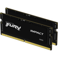 Kingston DDR5 32GB (2x16) Impact SODIMM 6000MHz FURY XMP (KF560S38IBK2-32)