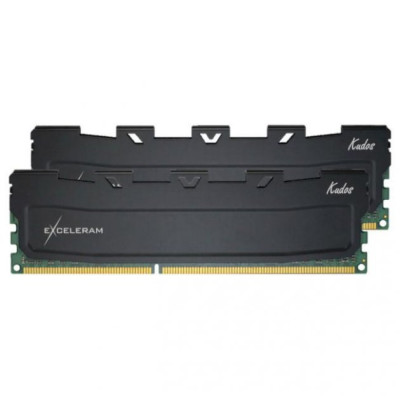 Exceleram 16 GB (2x8GB) DDR3 1600 MHz Black Kudos (EKBLACK3161611AD)