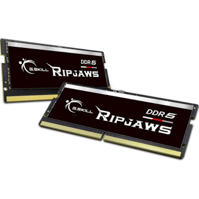 G.Skill SODIMM DDR5 32GB (2x16GB) 5200Mhz Ripjaws (F5-5200S3838A16GX2-RS)