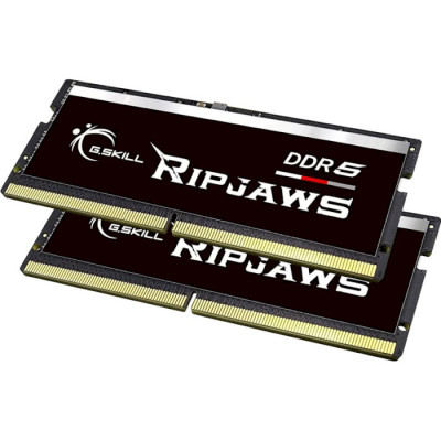 G.Skill SODIMM DDR5 32GB (2x16GB) 5200Mhz Ripjaws (F5-5200S3838A16GX2-RS)