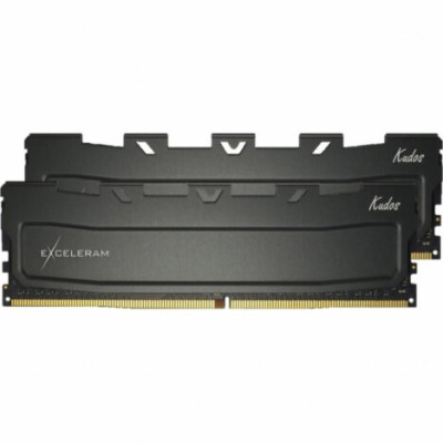 eXceleram 32GB (2x16GB) 3200 MHz Black Kudos (EKBLACK4323216XD)