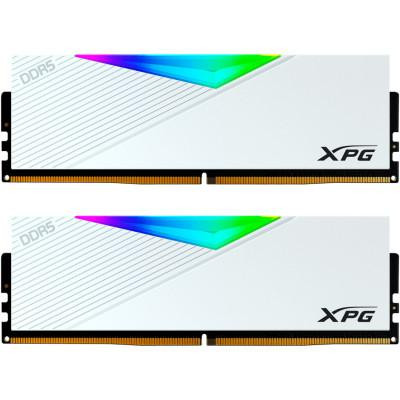 ADATA 32 GB (2x16GB) DDR5 5600 MHz XPG Lancer RGB White (AX5U5600C3616G-DCLARWH)