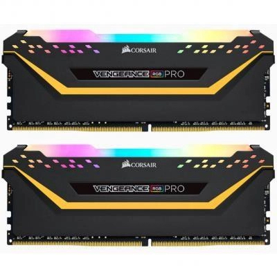 Corsair 16 GB (2x8GB) DDR4 3000 MHz Vengeance RGB Pro Black (CMW16GX4M2C3000C15)