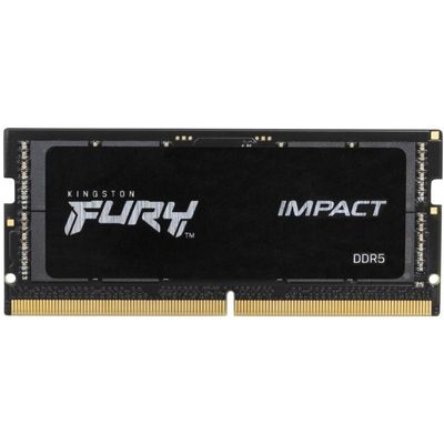 Kingston FURY 16 GB (2x8GB) SO-DIMM DDR5 4800 MHz Impact (KF548S38IBK2-16)