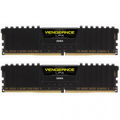 Corsair 32 GB (2x16GB) DDR4 3600 MHz Vengeance LPX Black (CMK32GX4M2Z3600C18)