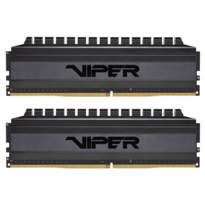 PATRIOT 16 GB (2x8GB) DDR4 3000 MHz Viper 4 Blackout (PVB416G300C6K)