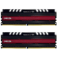 TEAM 8 GB (2x4GB) DDR4 2400 MHz Delta White LED (TDTWD48G2400HC15ADC01)