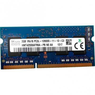 SK hynix 2 GB SO-DIMM DDR3 1600 MHz (HMT425S6AFR6A-PB)