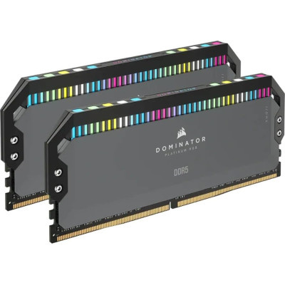 Corsair 64 GB (2x32GB) DDR5 6000 MHz Dominator Platinum RGB (CMT64GX5M2B6000Z40)