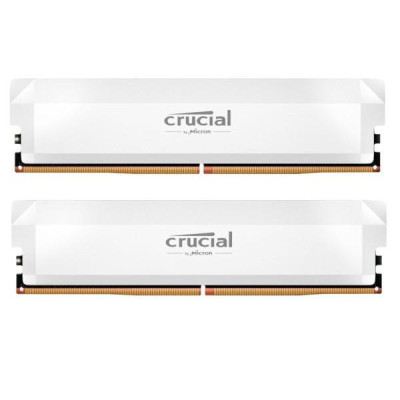 Crucial 64 GB (2x32GB) DDR5 6400 MHz Pro White (CP2K32G64C40U5W)