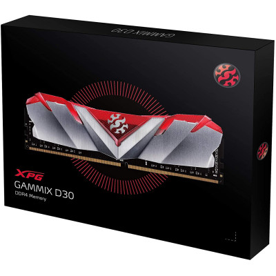 XPG Gammix D30 Gaming Memory 32GB (2X16) DDR4 3000Mhz (AX4U3000716G16A-DR30)