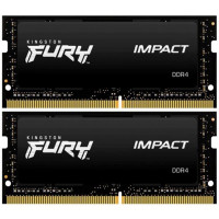 Kingston FURY 32 GB (2x16 GB) SO-DIMM DDR4 3200 MHz Impact (KF432S20IB1K2/32)
