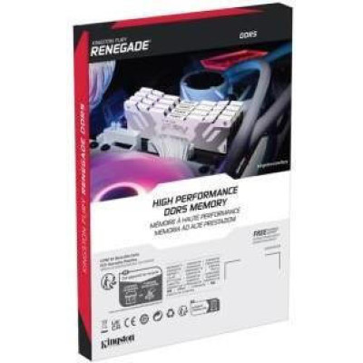 Kingston FURY 32 GB DDR5 8000 MHz Renegade White/Silver (KF580C38RWK2-32)