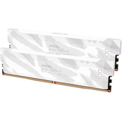 Crucial 32 GB (2x16GB) DDR5 6400 MHz Pro Overclocking White (CP2K16G64C32U5W)