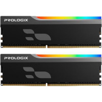Prologix 32 GB (2x16GB) DDR4 3600 MHz Onyx Black RGB (PRO32GB3600YBR4K)