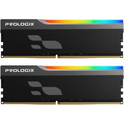Prologix 32 GB (2x16GB) DDR4 3600 MHz Onyx Black RGB (PRO32GB3600YBR4K)
