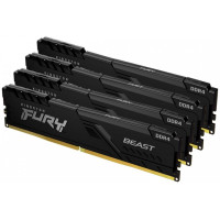 Kingston DDR4 4x32GB/3200 Kingston Fury Beast Black (KF432C16BBK4/128)