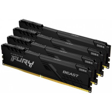 Kingston DDR4 4x32GB/3200 Kingston Fury Beast Black (KF432C16BBK4/128)