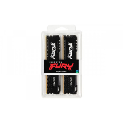 Kingston DDR4 4x32GB/3200 Kingston Fury Beast Black (KF432C16BBK4/128)