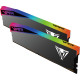 PATRIOT 64 GB (2x32GB) DDR5 6400 MHz Viper Elite 5 Ultra RGB Matte Black (VEUR564G6432K)