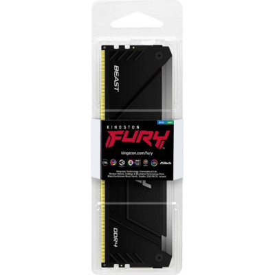 Kingston FURY 8 GB DDR4 3200 MHz Beast RGB (KF432C16BB2A/8WP)