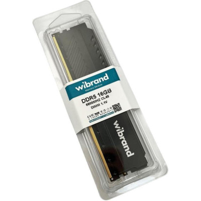 Wibrand 16 GB DDR5 6000 MHz Black (WI6000DDR5D/16GB)