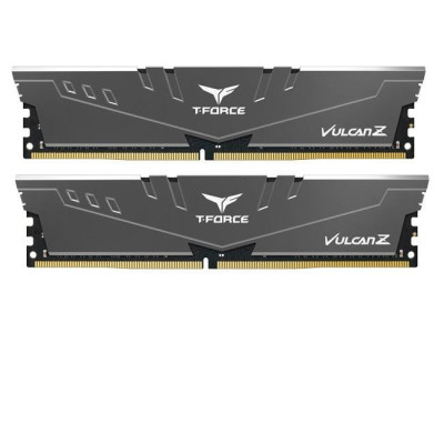 TEAM 32 GB (2x16GB) DDR4 3200 MHz T-Force Vulcan Z Gray (TLZGD432G3200HC16FDC01)