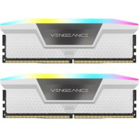 Corsair 32 GB (2x16GB) DDR5 6000 MHz Vengeance RGB White (CMH32GX5M2B6000Z30W)