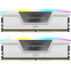 Corsair 32 GB (2x16GB) DDR5 6000 MHz Vengeance RGB White (CMH32GX5M2B6000Z30W)