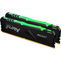 Kingston FURY 16GB (2x8GB) DDR4 2666MHz Beast RGB (KF426C16BBAK2/16)