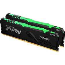 Kingston FURY 16GB (2x8GB) DDR4 2666MHz Beast RGB (KF426C16BBAK2/16)
