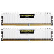 Corsair 16 GB (2x8GB) DDR4 3200 MHz Vengeance LPX White (CMK16GX4M2B3200C16W)