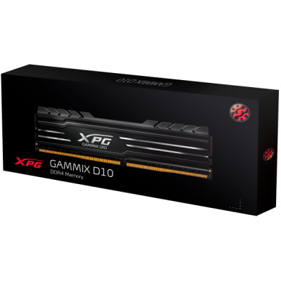 Adata DDR4 16GB 3200 MHz XPG Gammix D10 Black (‎AX4U3200316G16A-SB10)