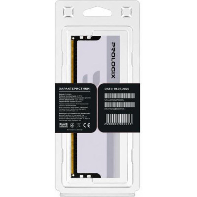 Prologix 16 GB DDR5 5600 MHz Onyx White (PRO16GB5600YW5)