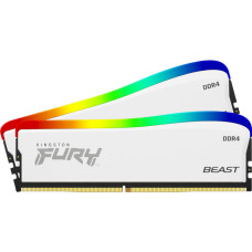 Kingston FURY 32GB (2x16GB) DDR4 3600MHz Beast RGB Special Edition White (KF436C18BWAK2/32)