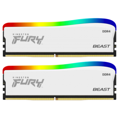 Kingston FURY 32 GB (2x16GB) DDR4 3600 MHz Beast RGB Special Edition White (KF436C18BWAK2/32)