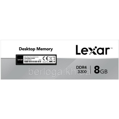 Lexar 8 GB DDR4 3200 MHz (LD4AU008G-R3200GSST)
