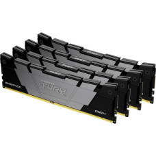 Kingston FURY 128 GB (4x32GB) DDR4 3600 MHz Renegade Black (KF436C18RB2K4/128)