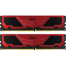 TEAM 8 GB DDR4 (2x4GB) 3200 MHz Elite Plus Red/Black (TPRD48G3200HC22DC01)