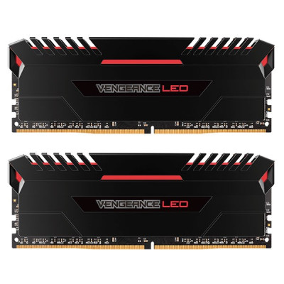 Corsair 16 GB (2x8GB) DDR4 3000 MHz Vengeance LED Red LED (CMU16GX4M2C3000C15R)